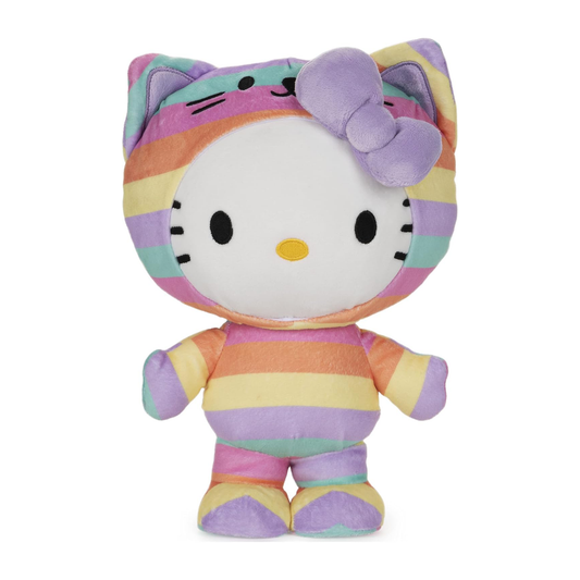 Hello Kitty x GUND 10"Rainbow Onesie Plush