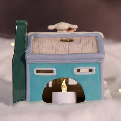 Cinnamoroll's Sweet Shoppe Ceramic Candle House