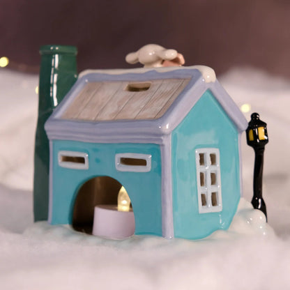 Cinnamoroll's Sweet Shoppe Ceramic Candle House