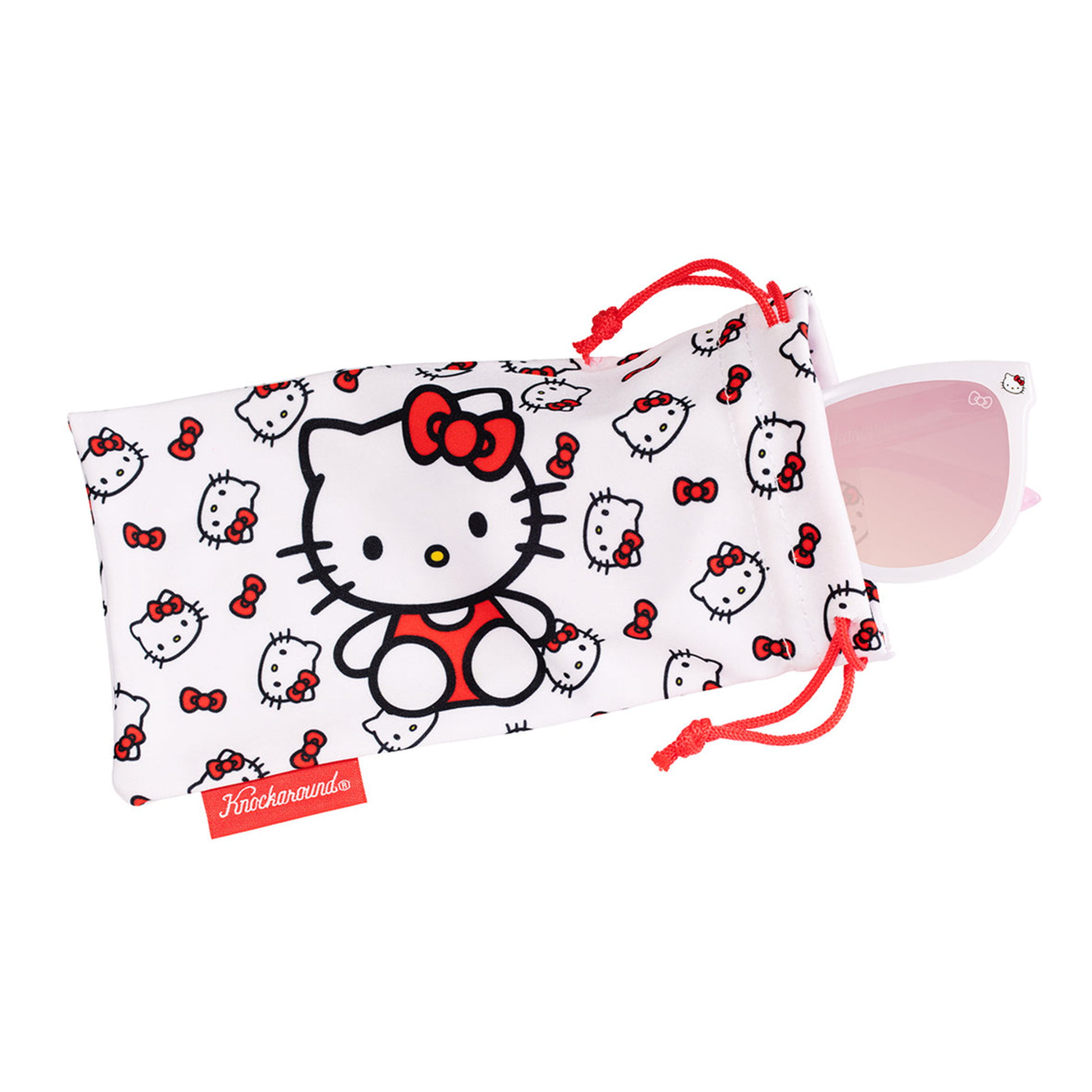 Hello Kitty x Knockaround Kids Pink Sunglasses (Premiums)
