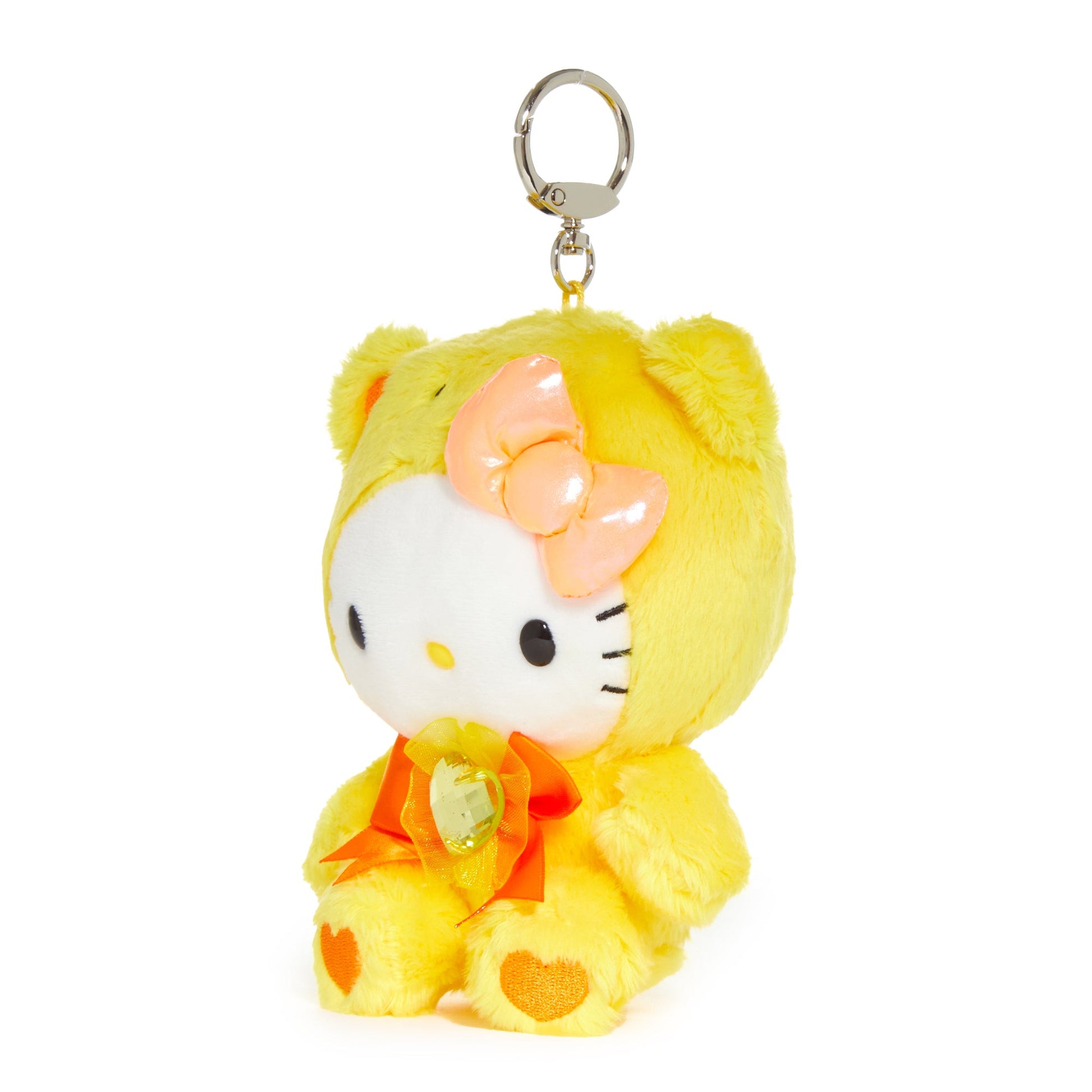 Hello Kitty Birthstone Mascot Keychain (Nov-Topaz)
