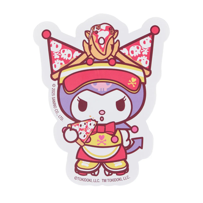 Kuromi x Tokidoki Large Sticker (Fast Food)