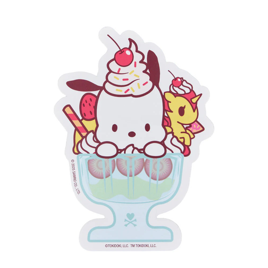 Pochacco x Tokidoki Large Sticker (Fast Food)