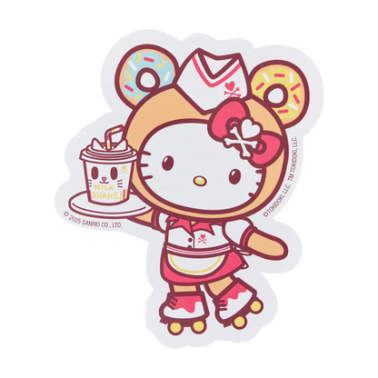 Hello Kitty x Tokidoki Large Sticker (Fast Food)