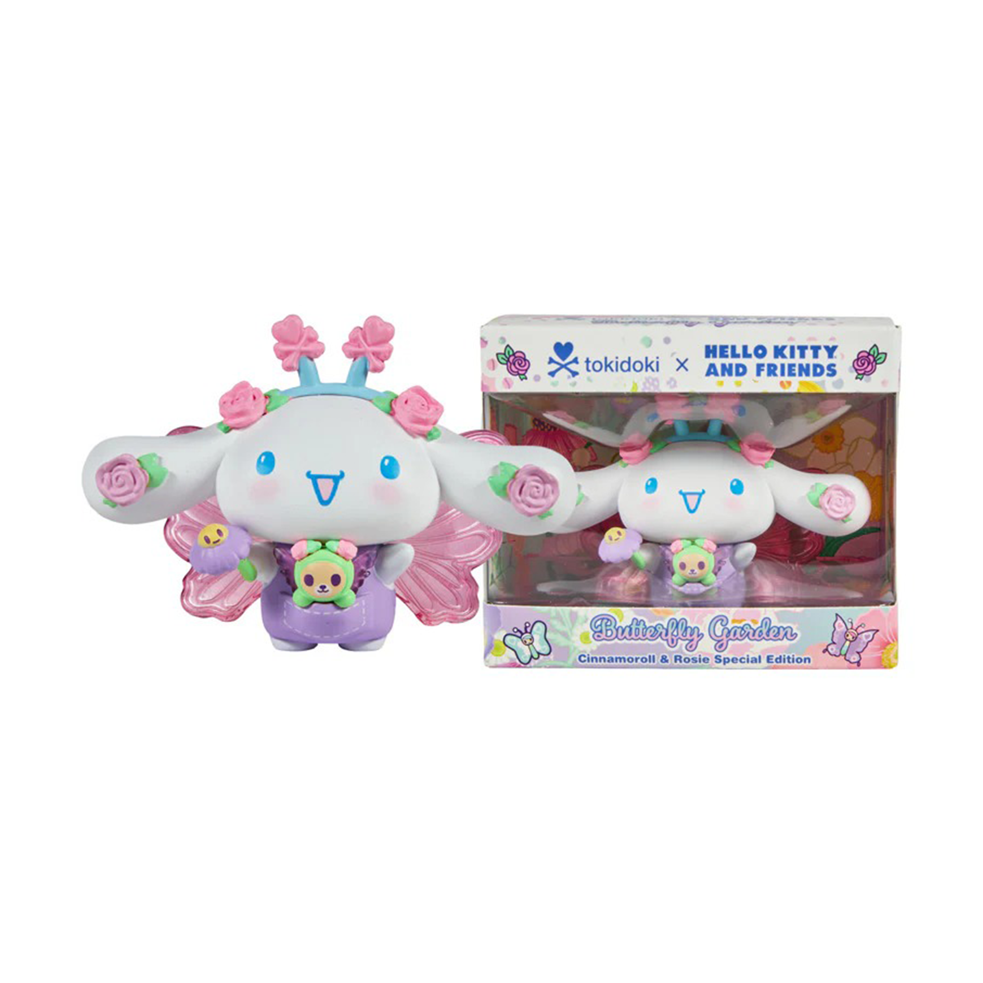 Cinnamoroll x Tokidoki Rosie Butterfly Special Edition Figurine (Butterfly Garden)