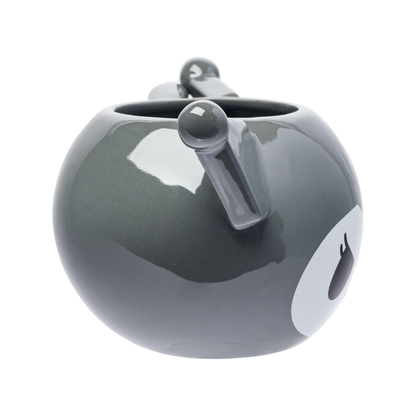 Kuromi Face Sculpted Mug (Gray)
