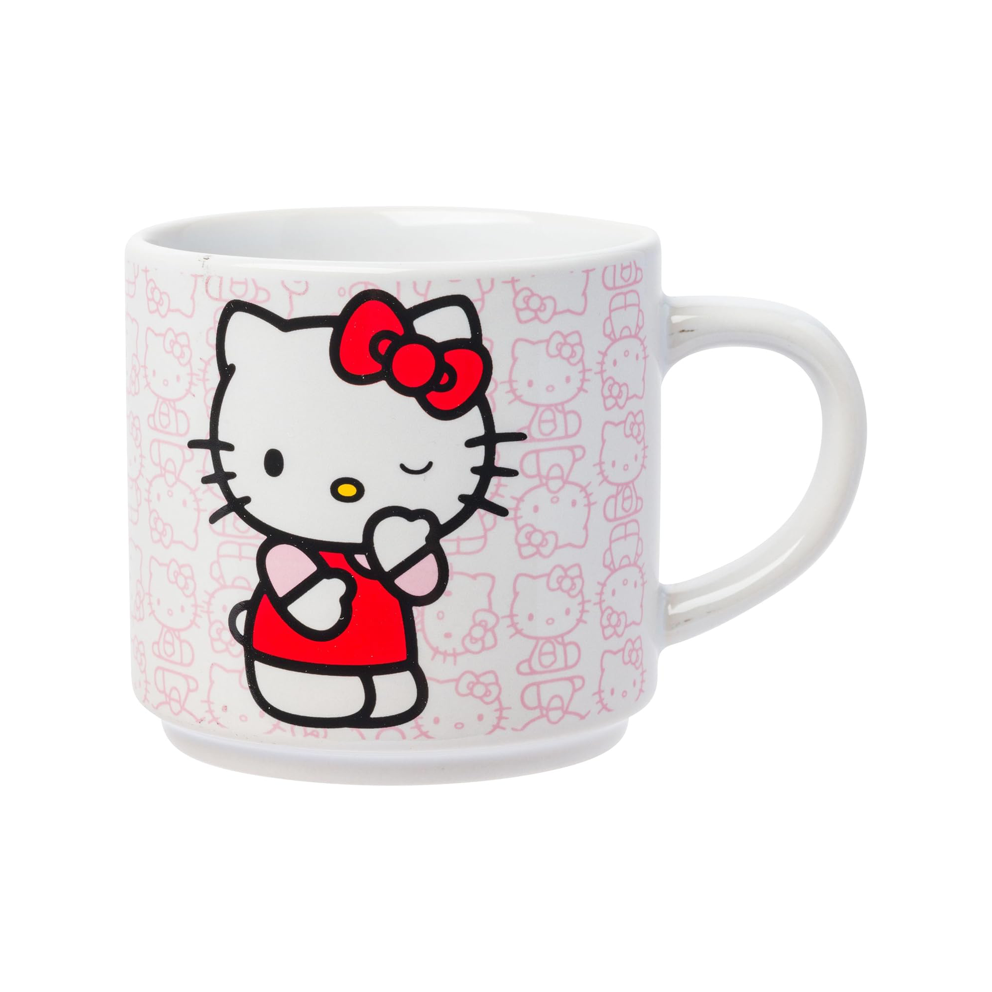 Hello Kitty Expressions 5-Piece Ceramic Mug Stack