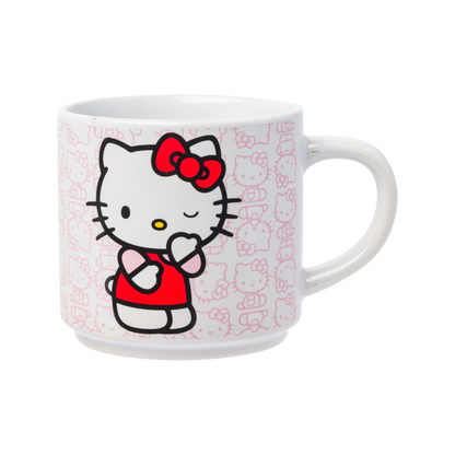 Hello Kitty Expressions 5-Piece Ceramic Mug Stack