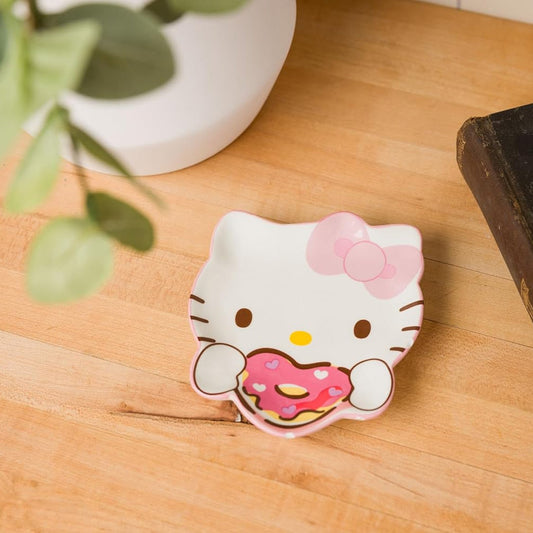 Hello Kitty Heart Donut Ceramic Spoon Rest