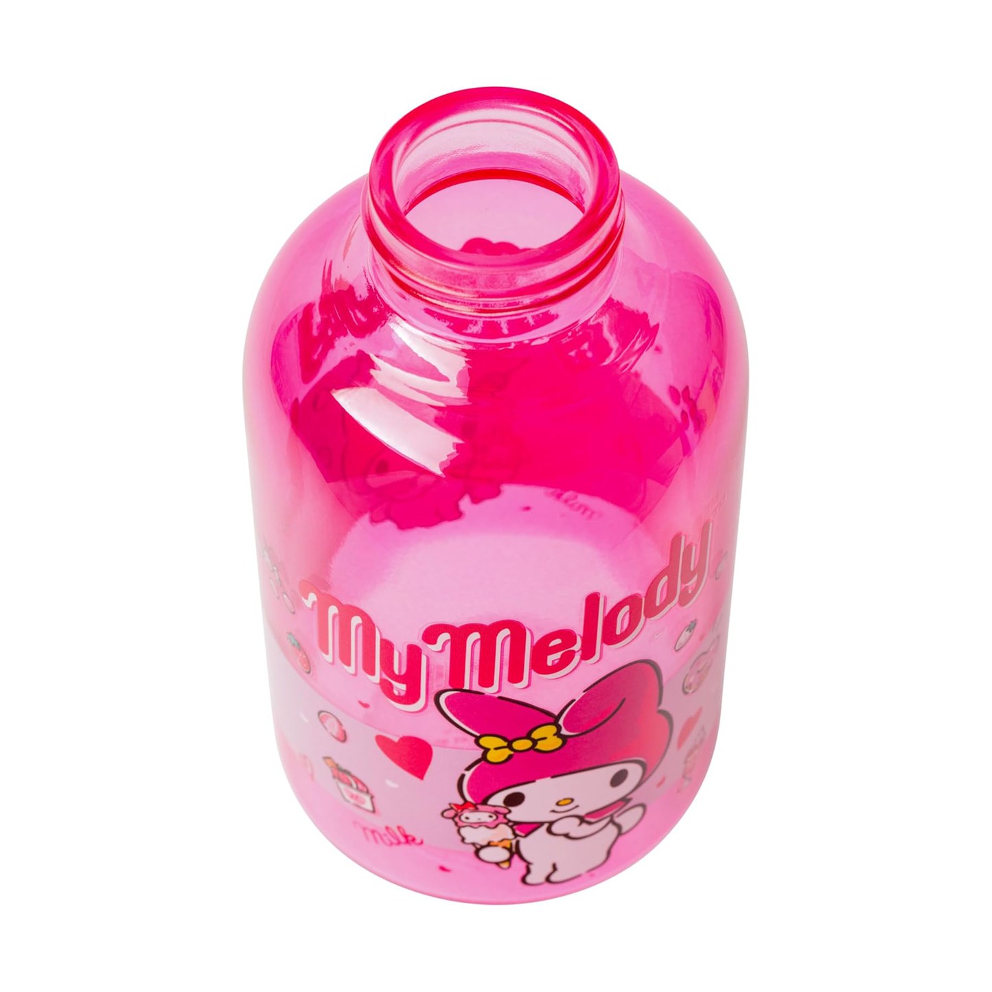My Melody 15oz Mini Milk Bottle Glass Tumbler