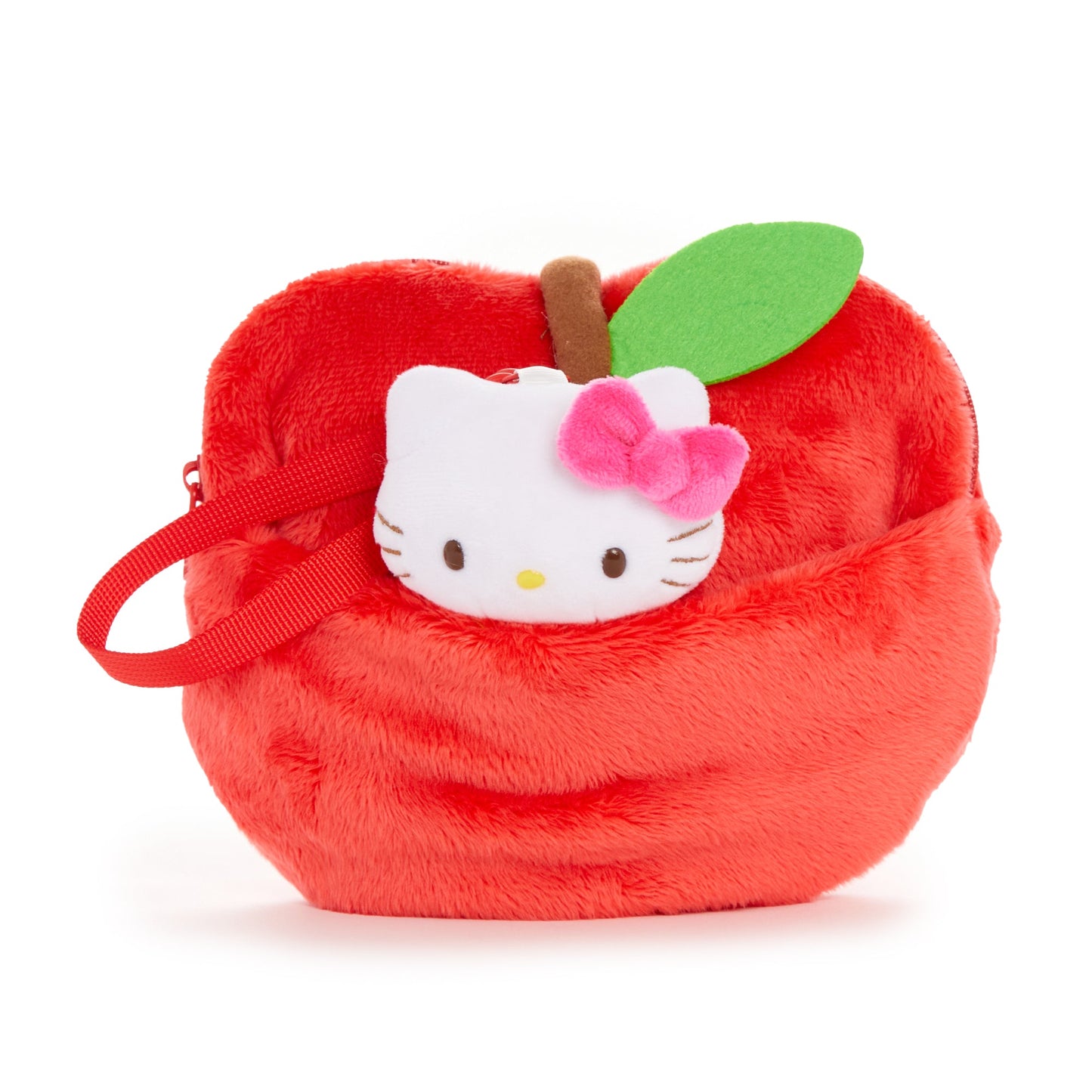 Hello Kitty Mini Pouch with Reel (5 Apples Tall Series)