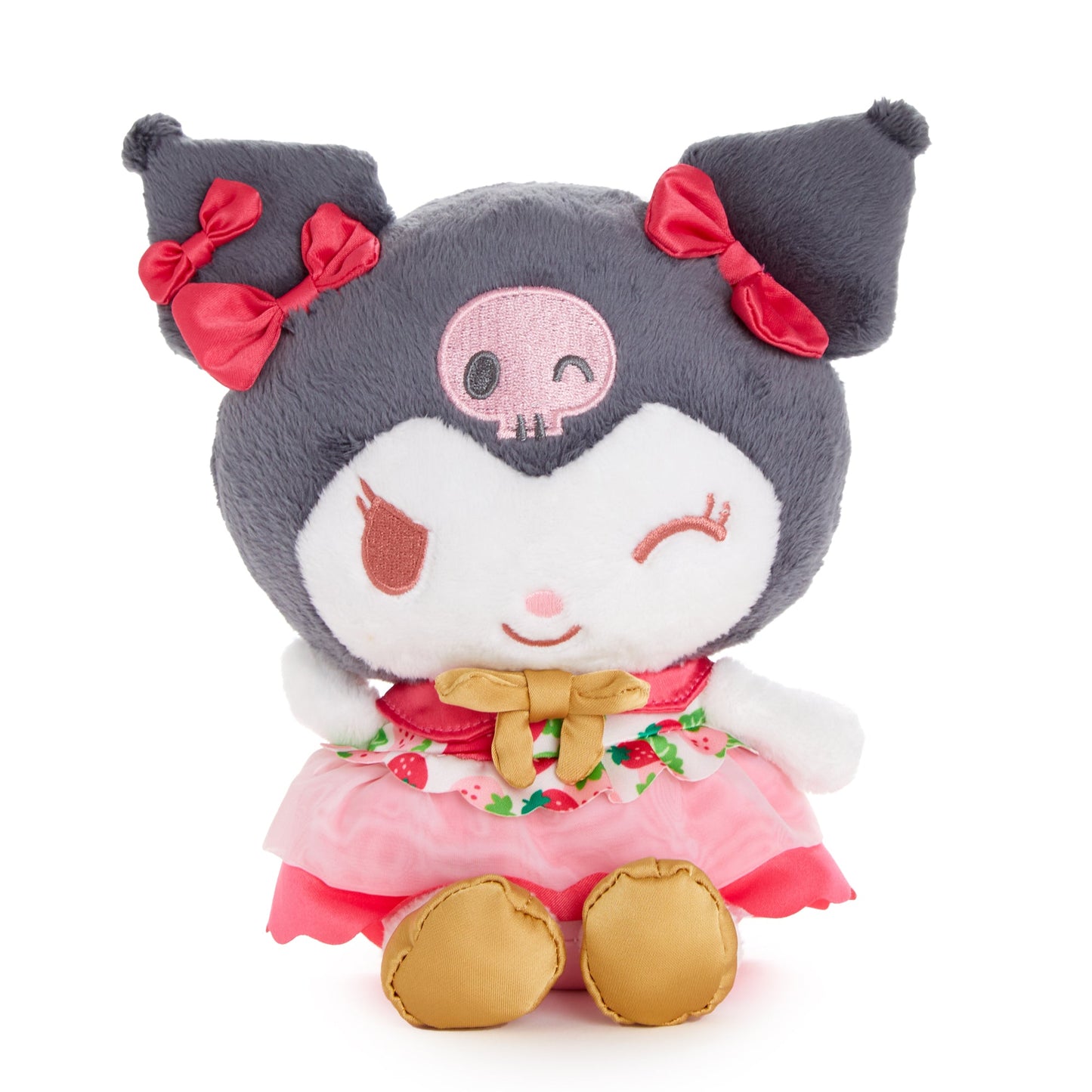 Kuromi 8" Plush (Strawberry News 50th Anniversary)
