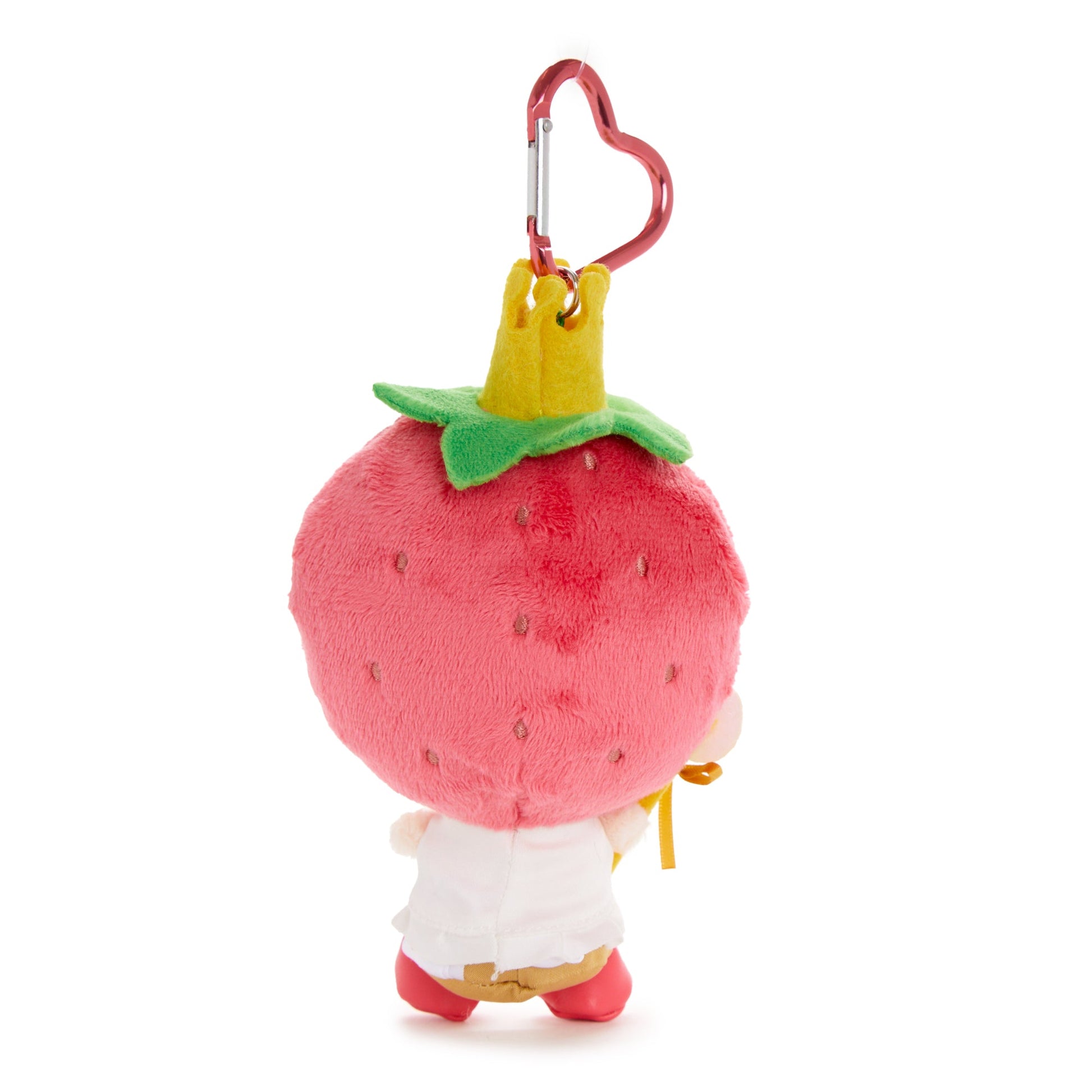 Strawberry King Plush Mascot Keychain (Strawberry News 50th Anniversary)