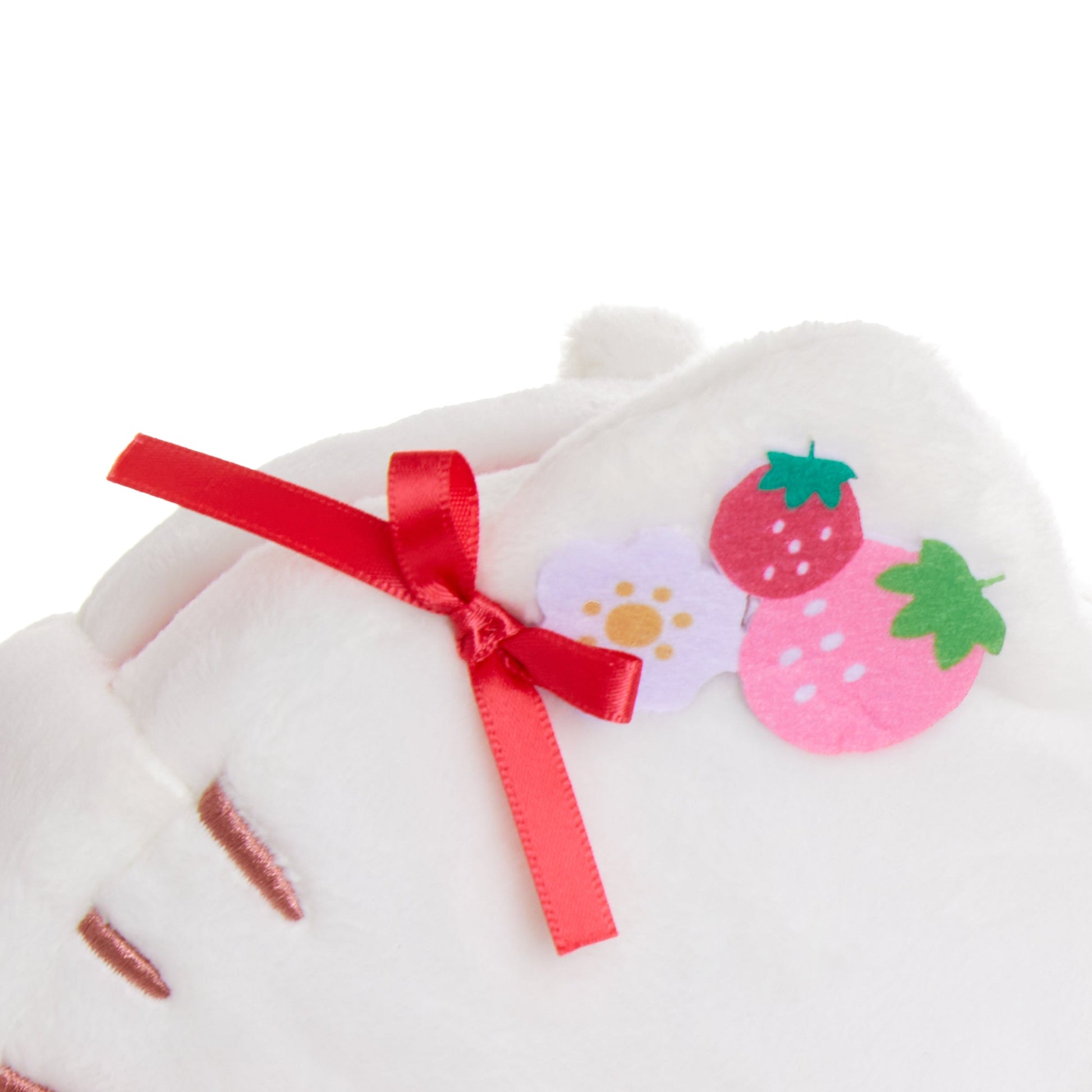 Hello Kitty Plush Crossbody Bag (Strawberry News 50th Anniversary)