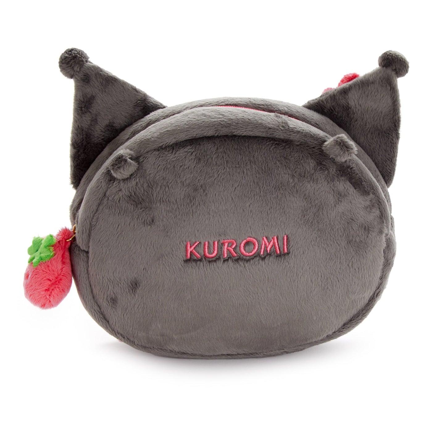 Kuromi Plush Crossbody Bag (Strawberry News 50th Anniversary)