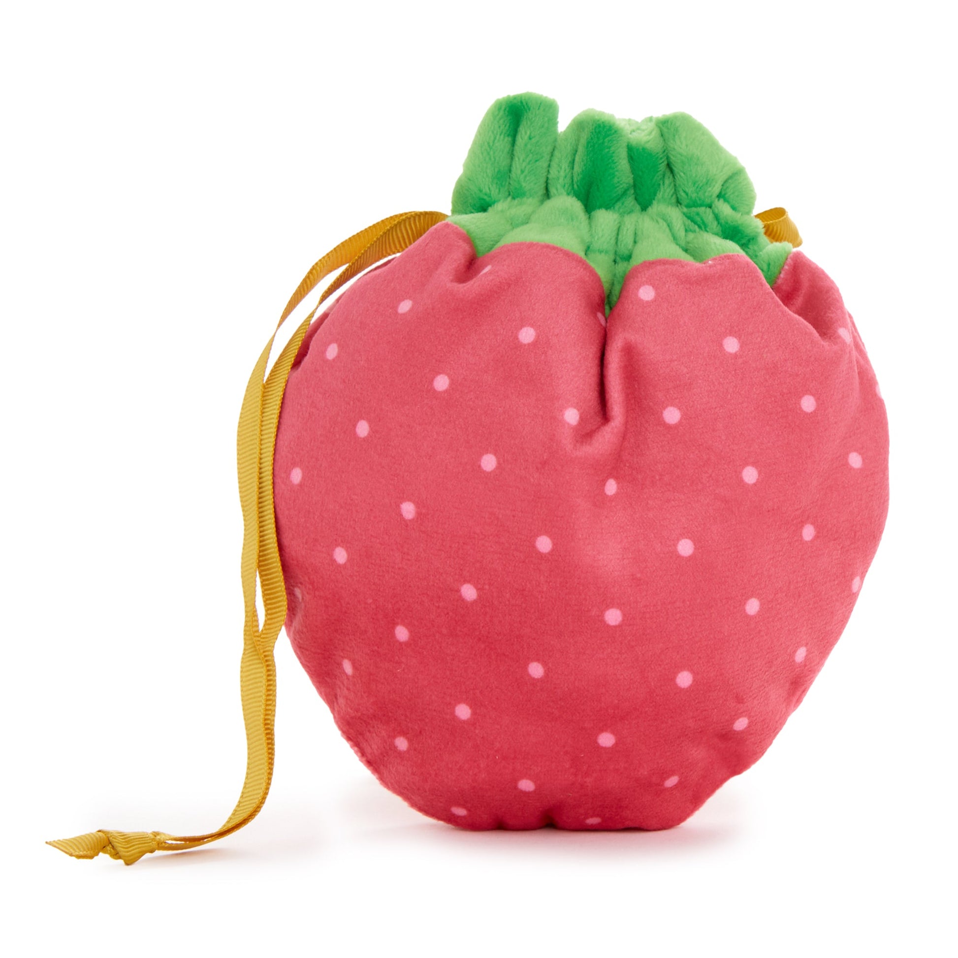 Hello Kitty Drawstring Pouch (Strawberry News 50th Anniversary)
