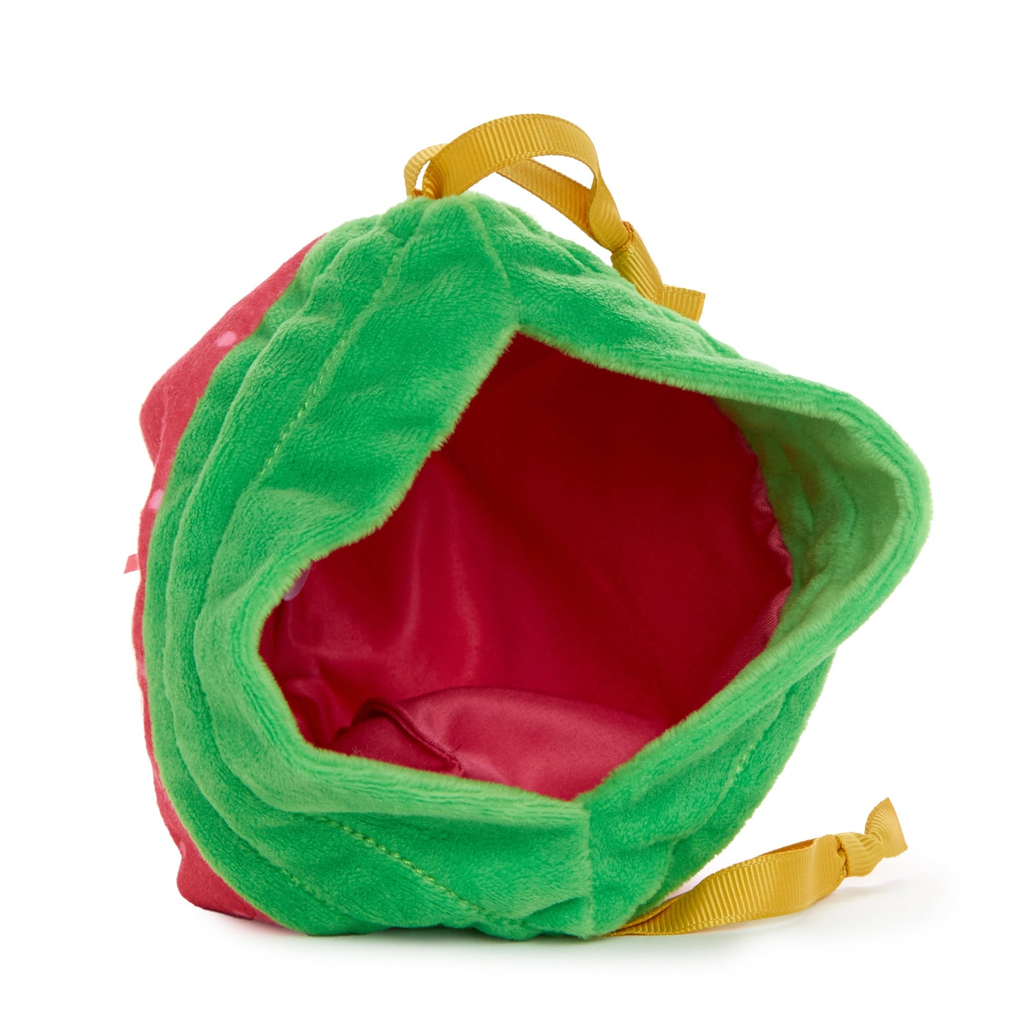 Hello Kitty Drawstring Pouch (Strawberry News 50th Anniversary)