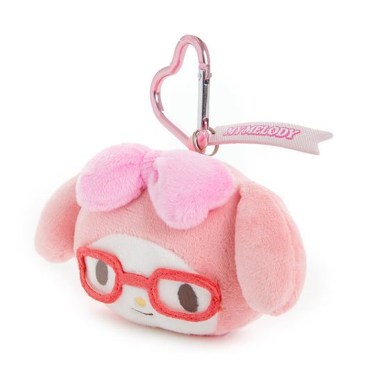 My Melody Plush Mascot Keychain (Glasses Series)