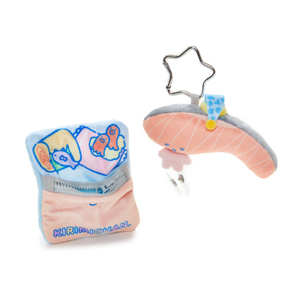 Kirimichan Card Case with Key Reel (Sleepover Series)