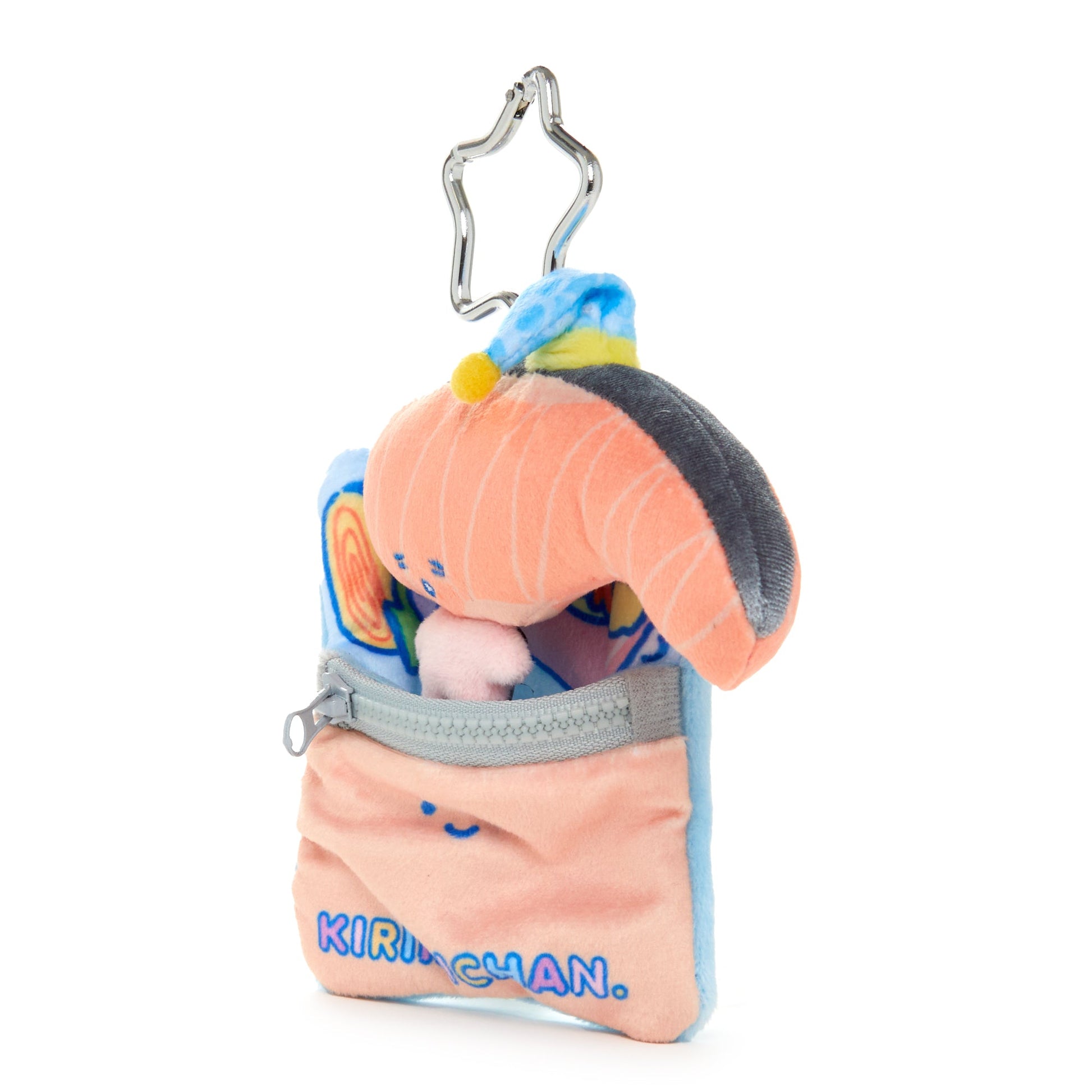 Kirimichan Card Case with Key Reel (Sleepover Series)
