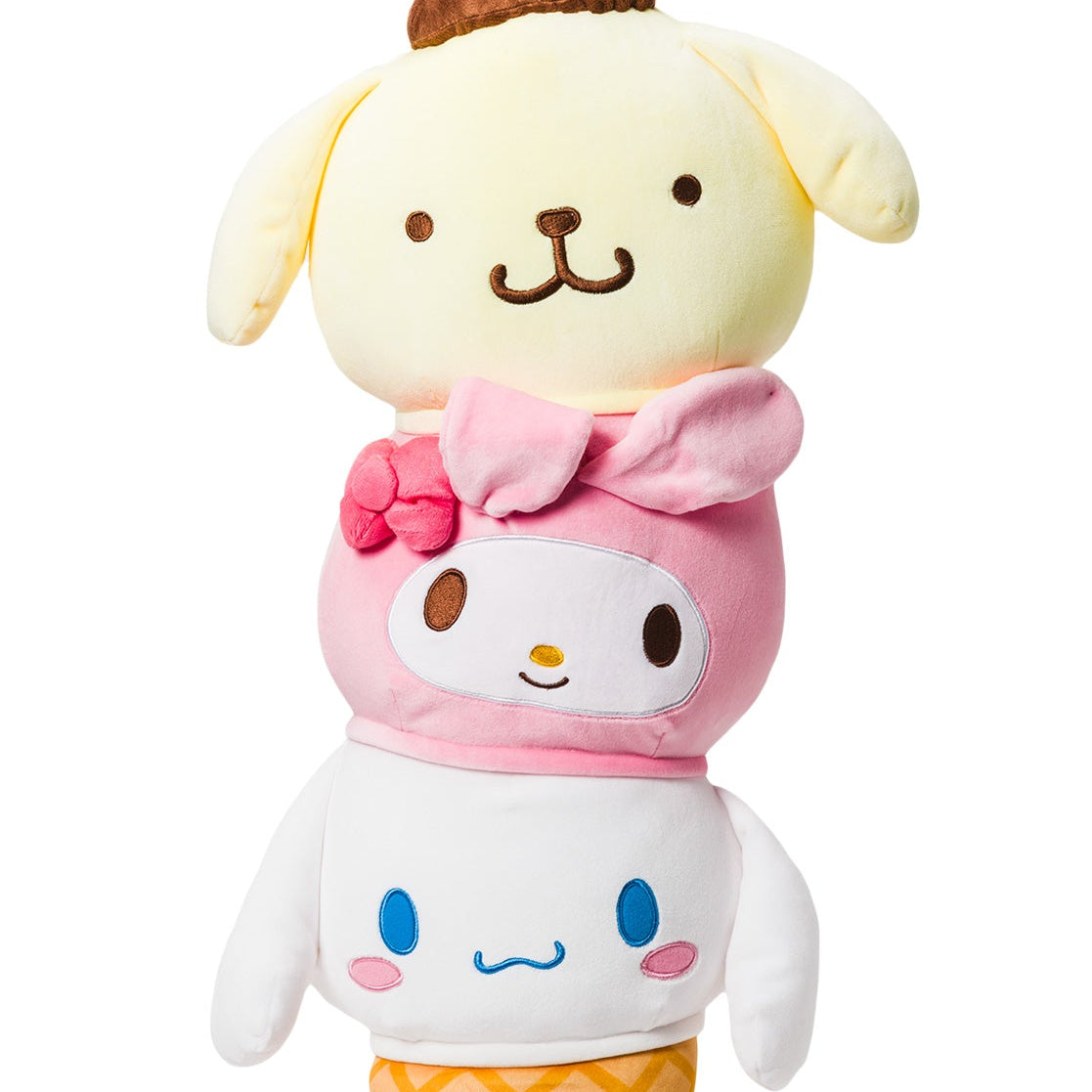 Sanrio Characters Besties Mochi Plush Ice Cream Pillow