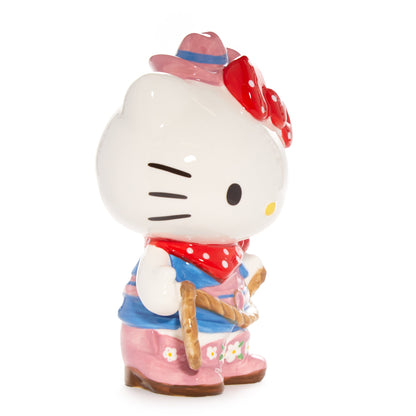 Hello Kitty Cowgirl Ceramic Bank