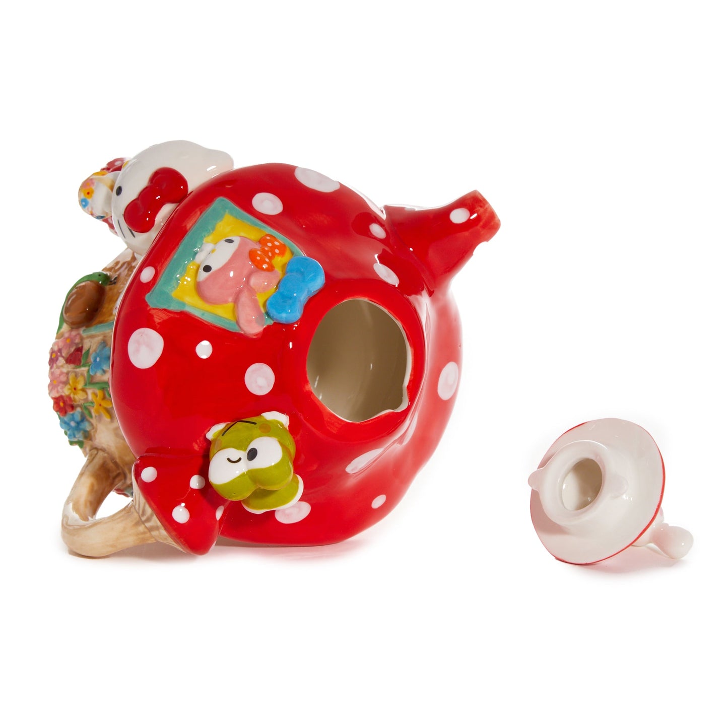 Hello Kitty and Friends Ceramic Mushroom Teapot