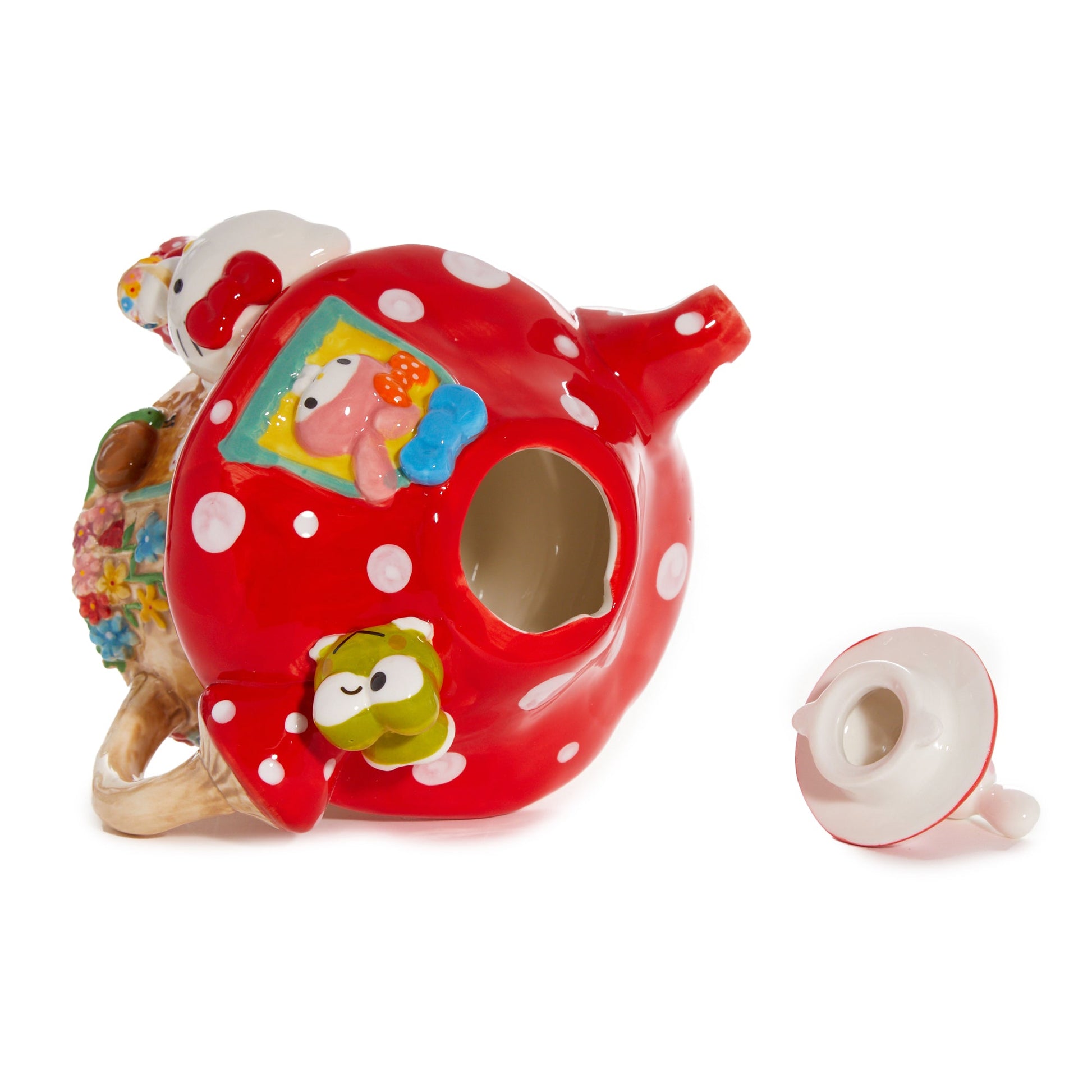 Hello Kitty and Friends Ceramic Mushroom Teapot