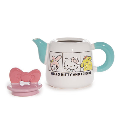 Hello Kitty and Friends Ceramic Grid Teapot
