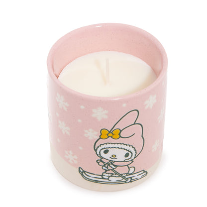 My Melody Holiday Ski Ceramic Candle