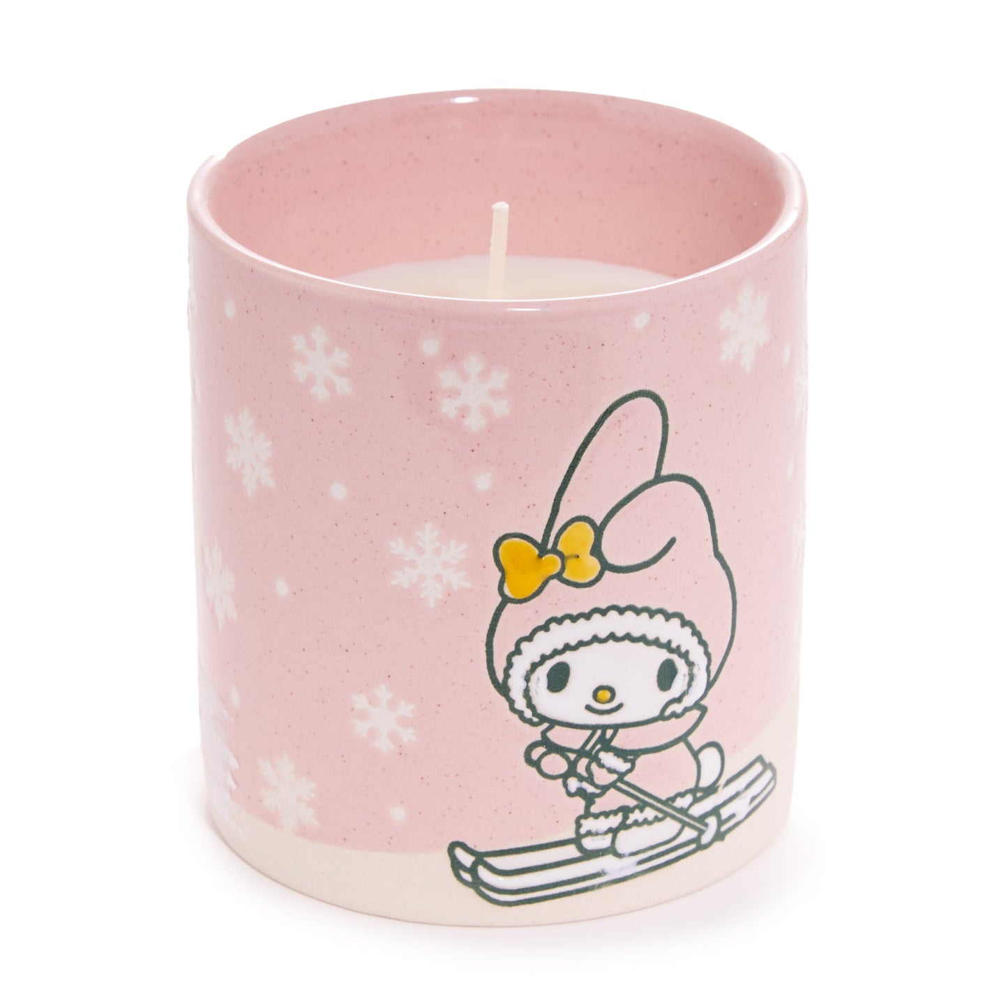 My Melody Holiday Ski Ceramic Candle