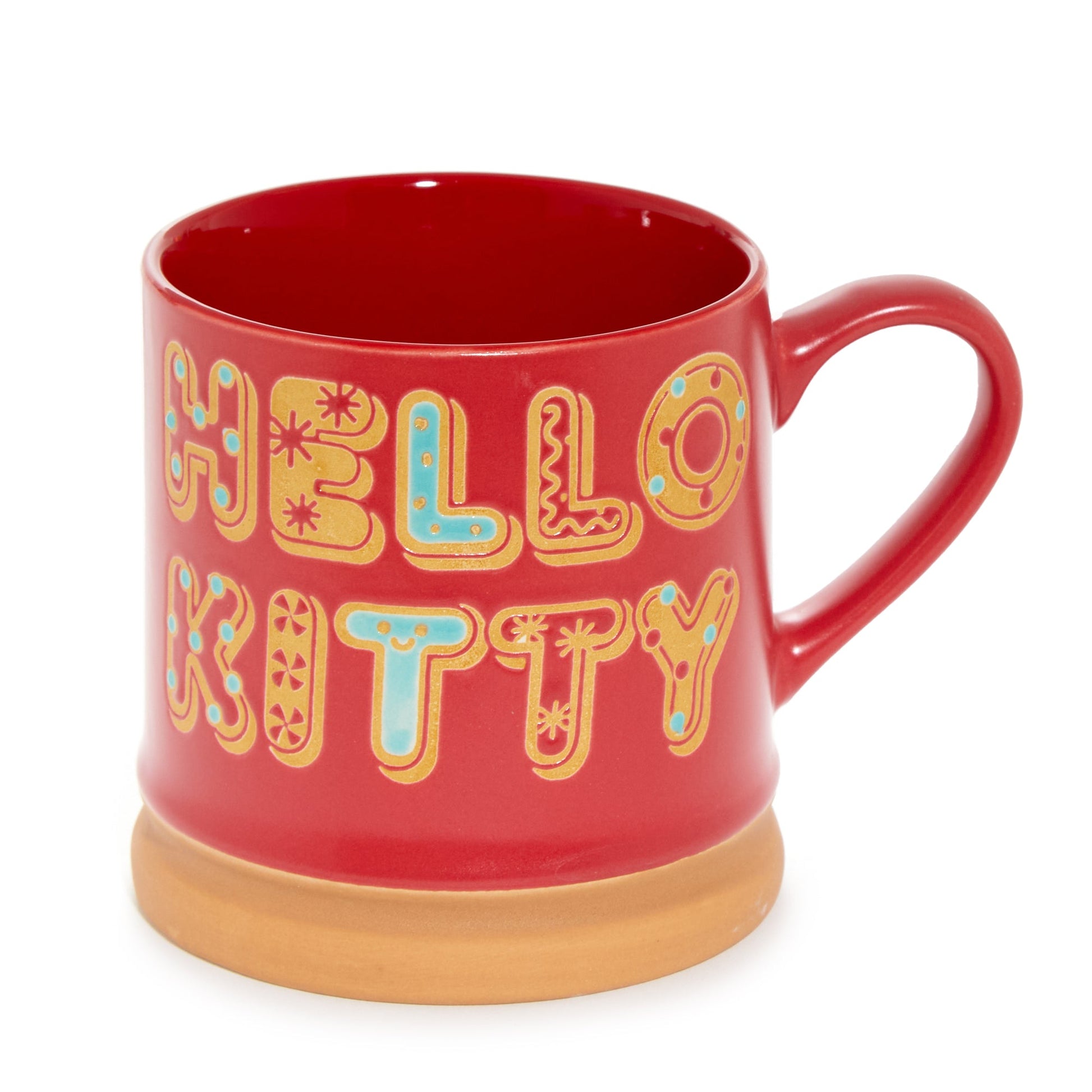 Hello Kitty Gingerbread Holiday Ceramic Mug Gift Set (Set of 2)