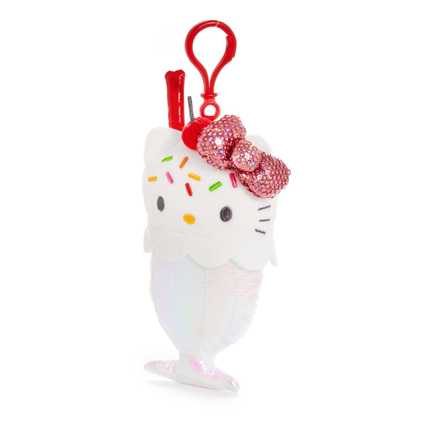 Hello Kitty Milkshake Mascot Clip (Classic Carhop Series)