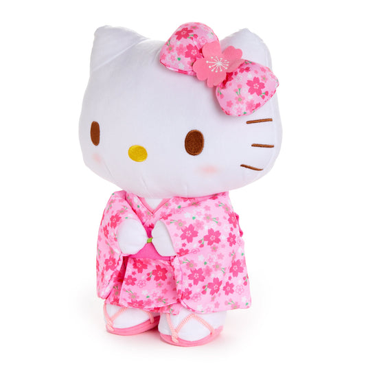 Hello Kitty 12" Pink Standing Plush (Spring Kimono Series)