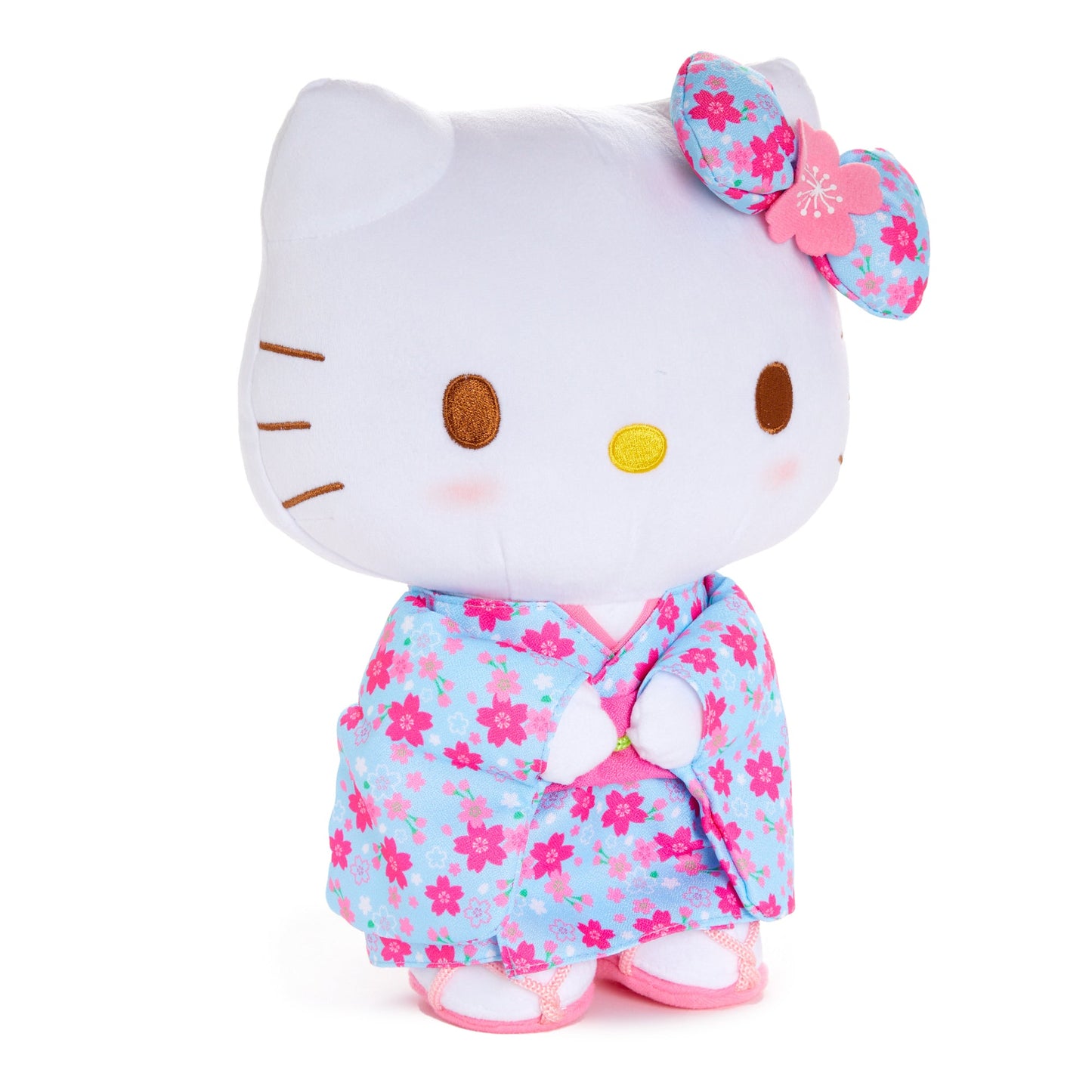 Hello Kitty 12" Blue Standing Plush (Spring Kimono Series)