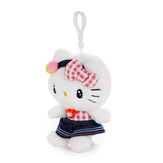 Hello Kitty Mascot Clip (Retro Denim Series)