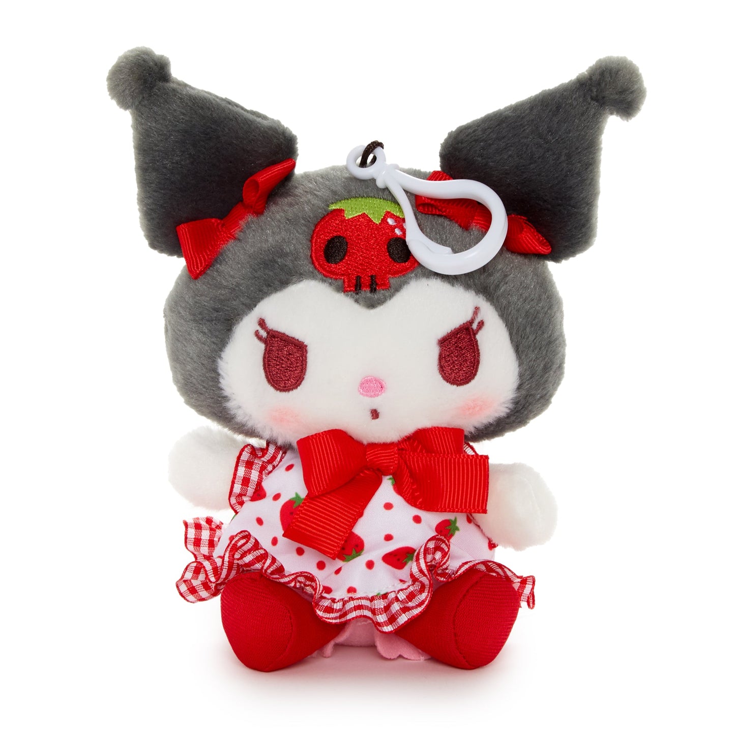 Kuromi Mascot Clip (Strawberry Fields Series)
