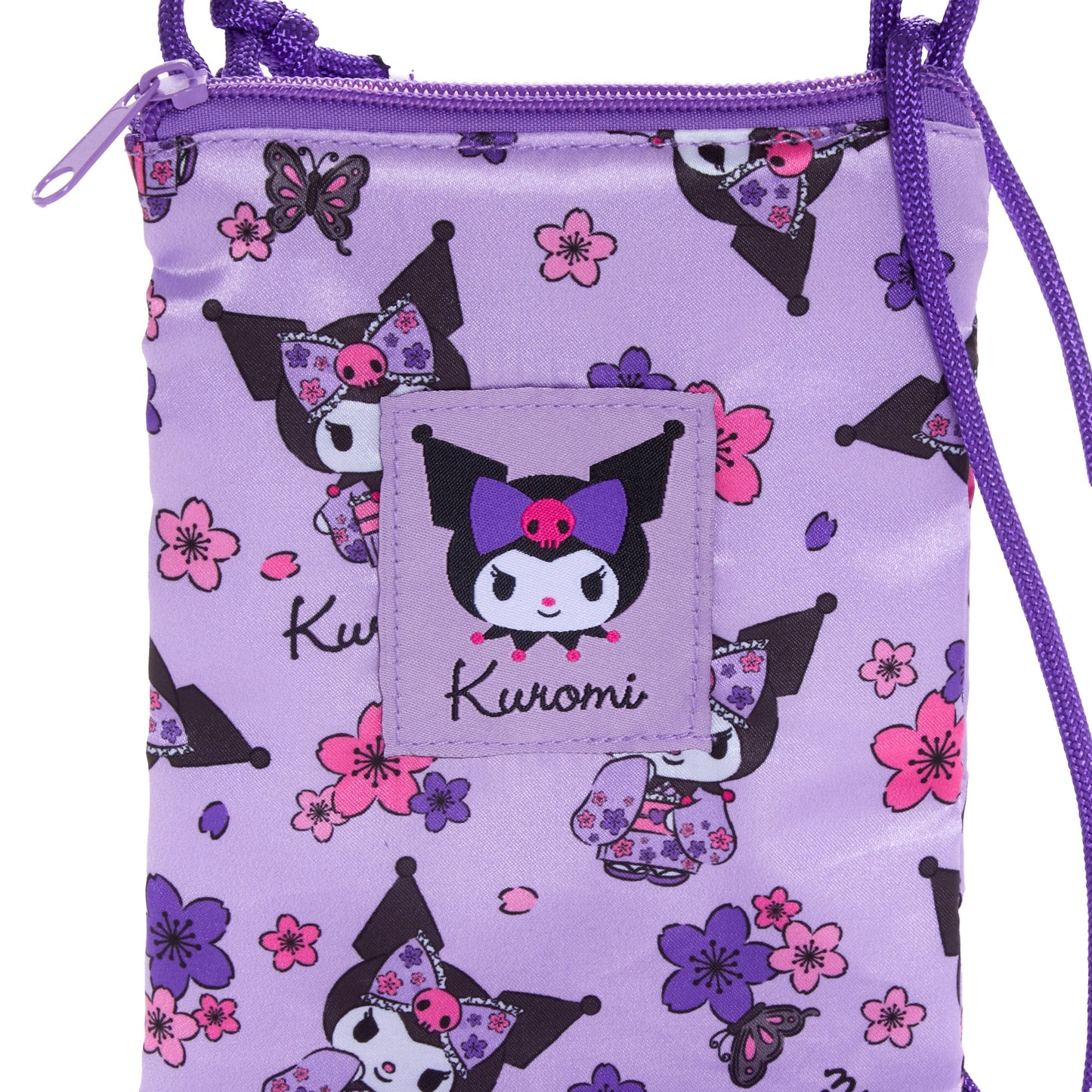 Kuromi Crossbody Phone Bag (Spring Kimono Series)