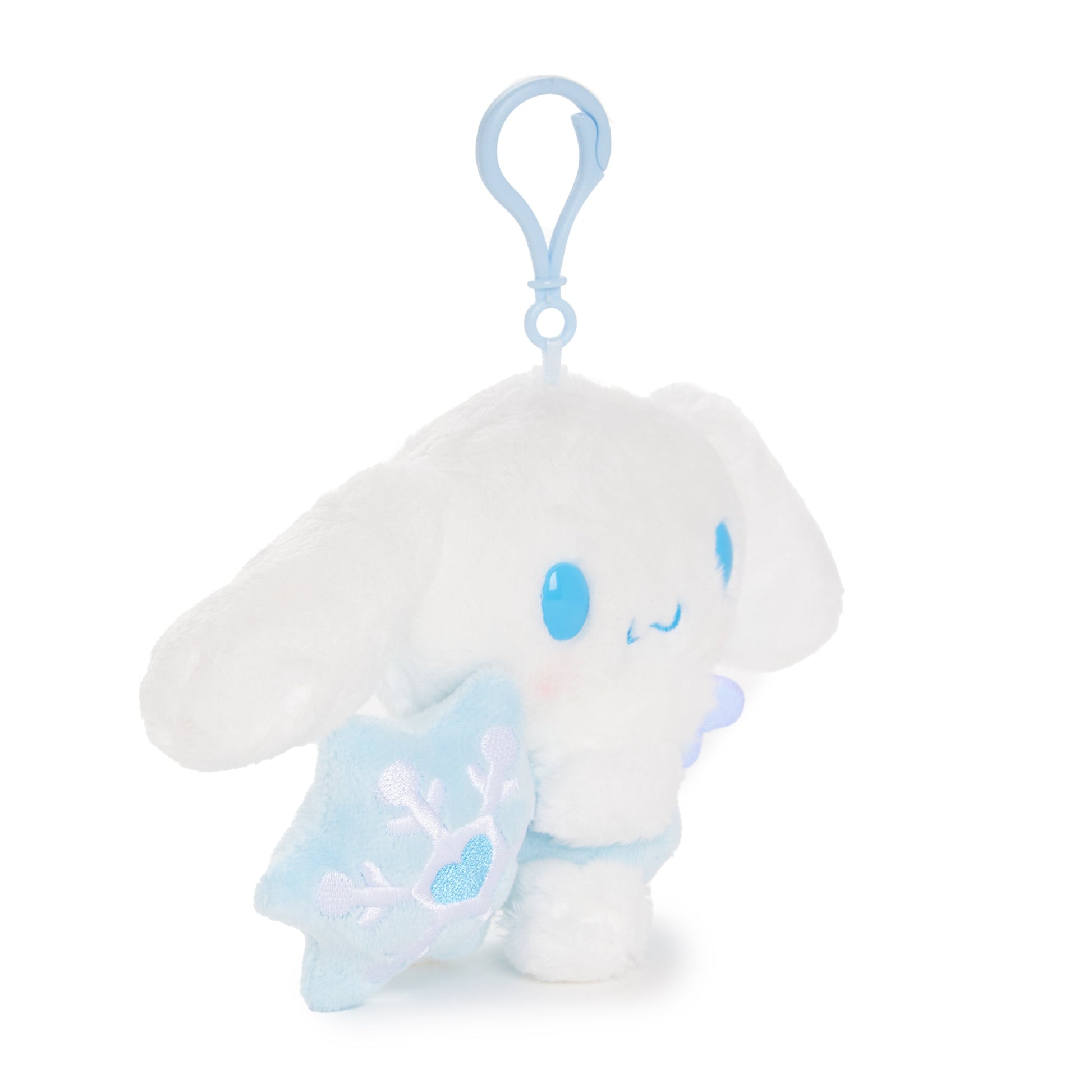 Cinnamoroll Plush Mascot Clip (Snow Angel Series)