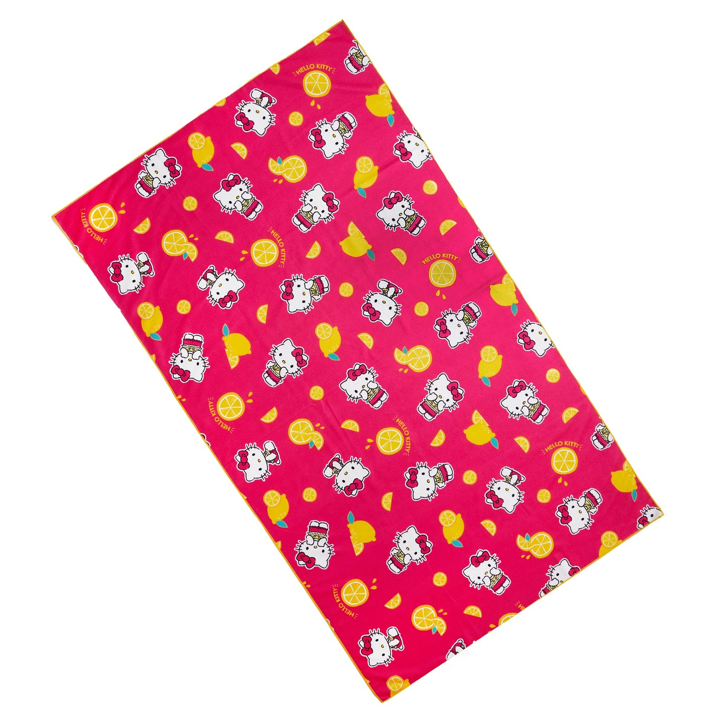 Hello Kitty Pink Lemonade Beach Towel
