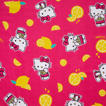 Hello Kitty Pink Lemonade Beach Towel