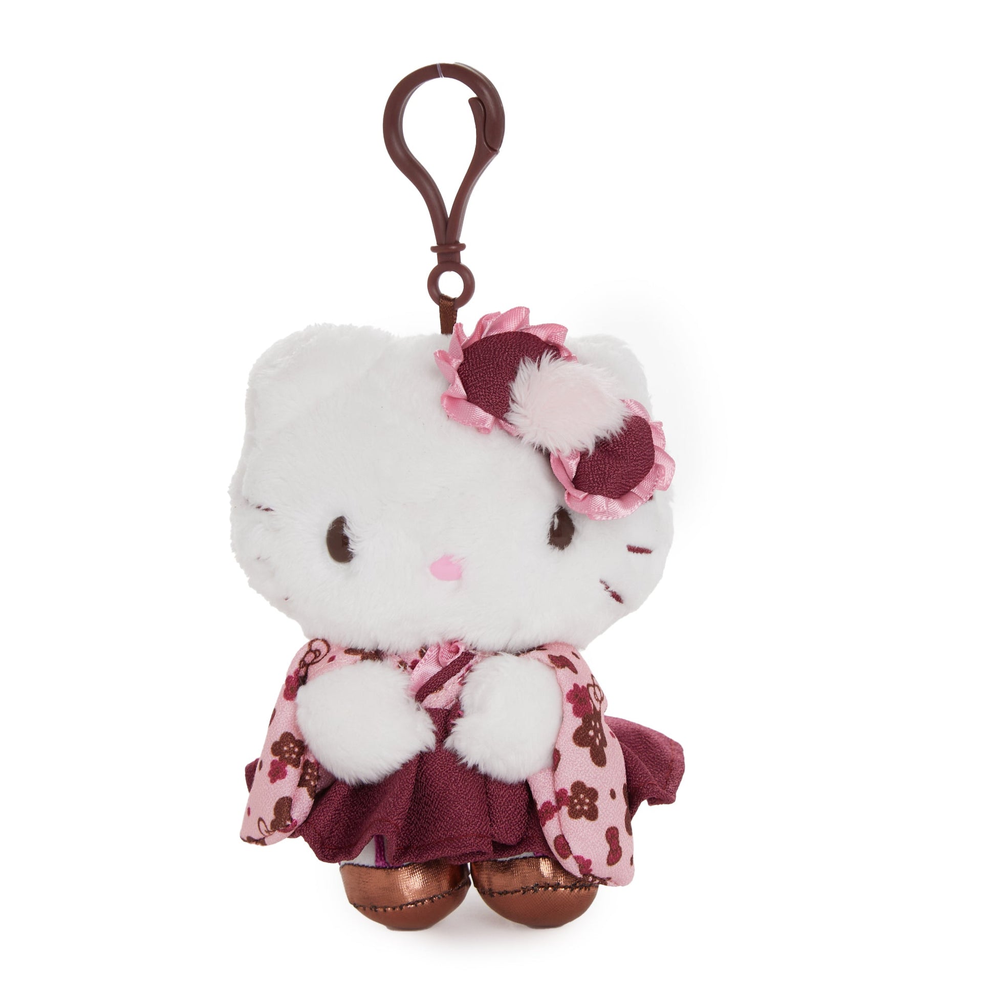 Hello Kitty Plush Mascot Clip (Hakama Series)