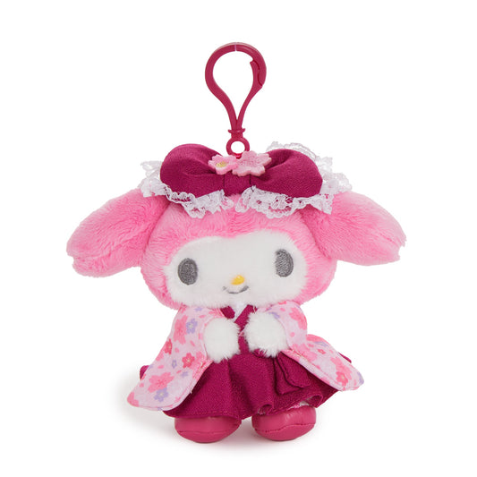 My Melody Plush Mascot Clip (Hakama Series)