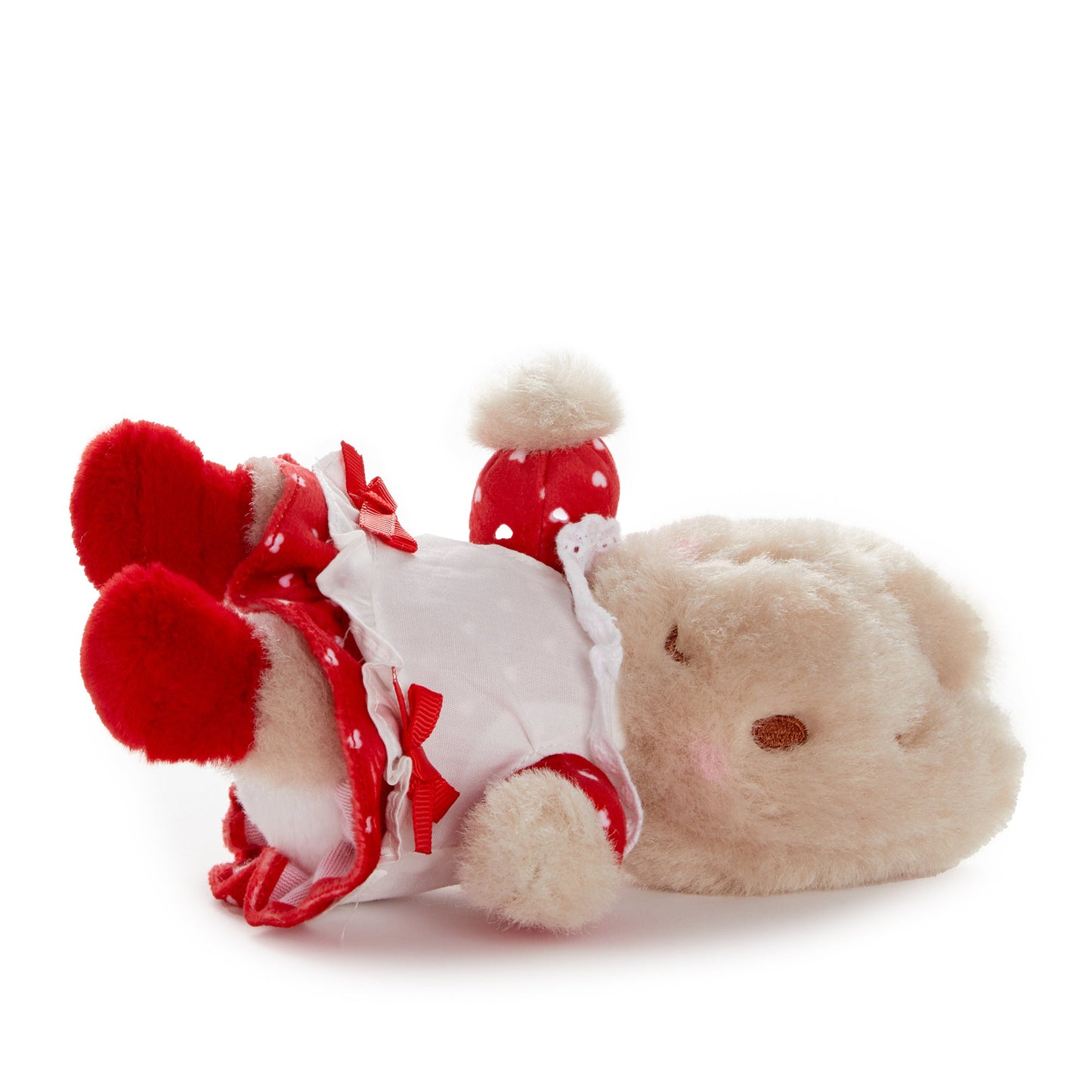 Marron Cream Plush Mascot Clip (Retro Series)