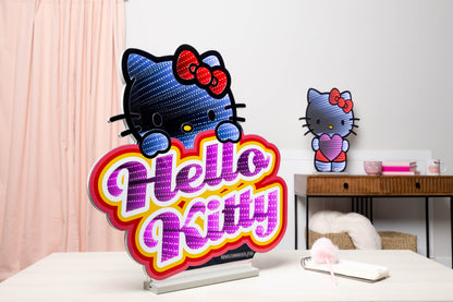 Hello Kitty 24" Logo Decorative Ekkolight Infinity Light