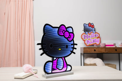 Hello Kitty 16" Sitting Decorative Ekkolight Infinity Light