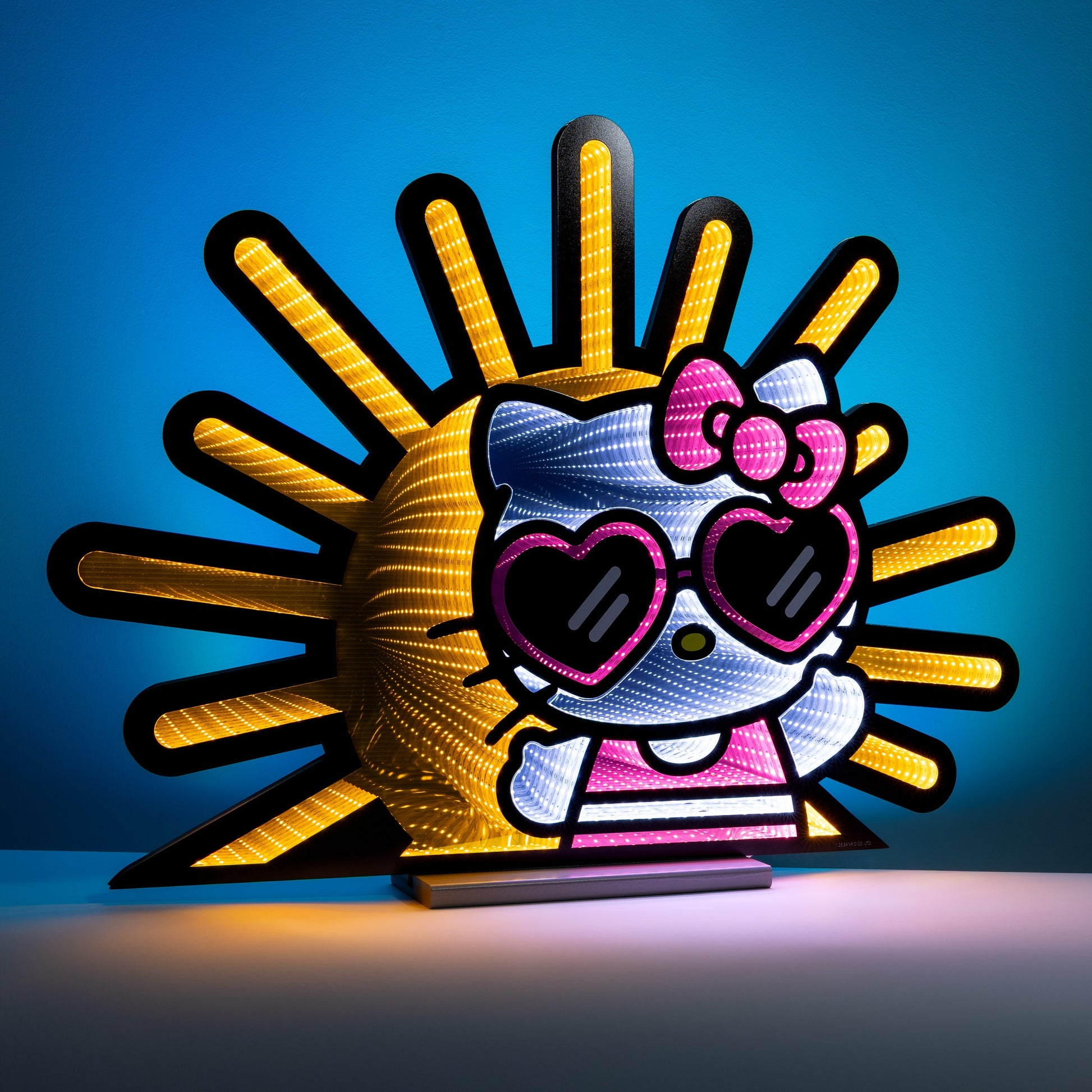 Hello Kitty 24.5" Sunshine Ekkolight Infinity Light