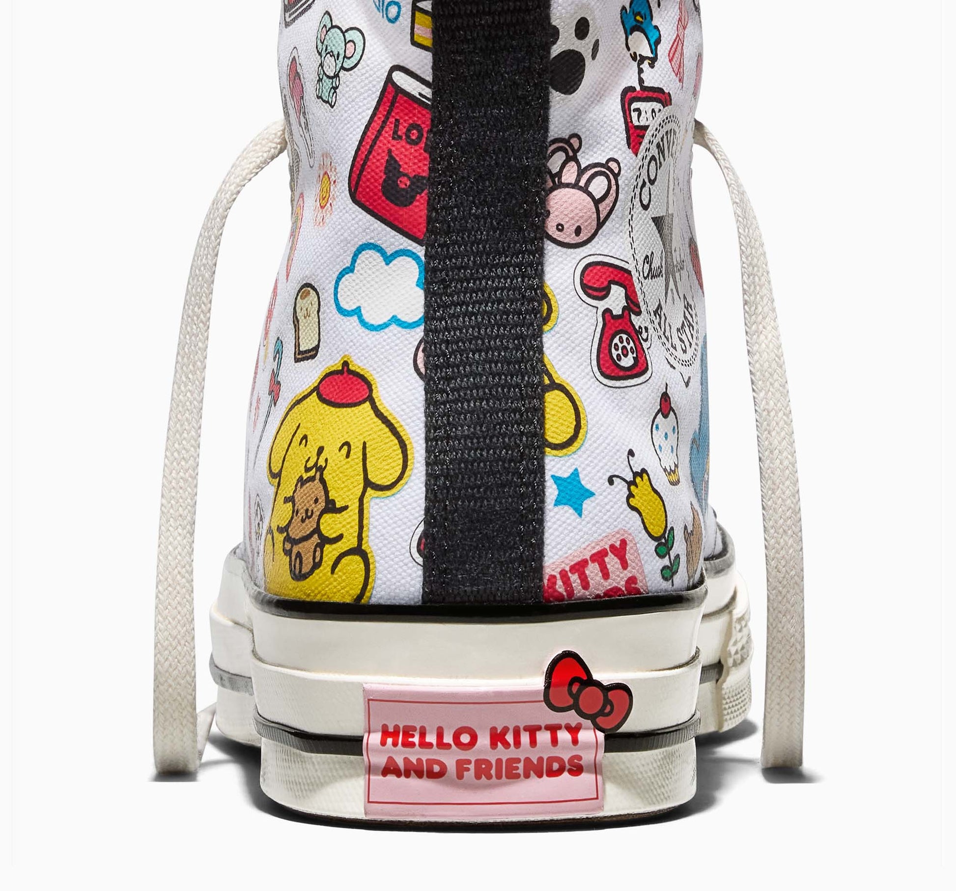 Converse x Hello Kitty and Friends Chuck 70 Hi-Top Stickers Sneaker (Adult - White)