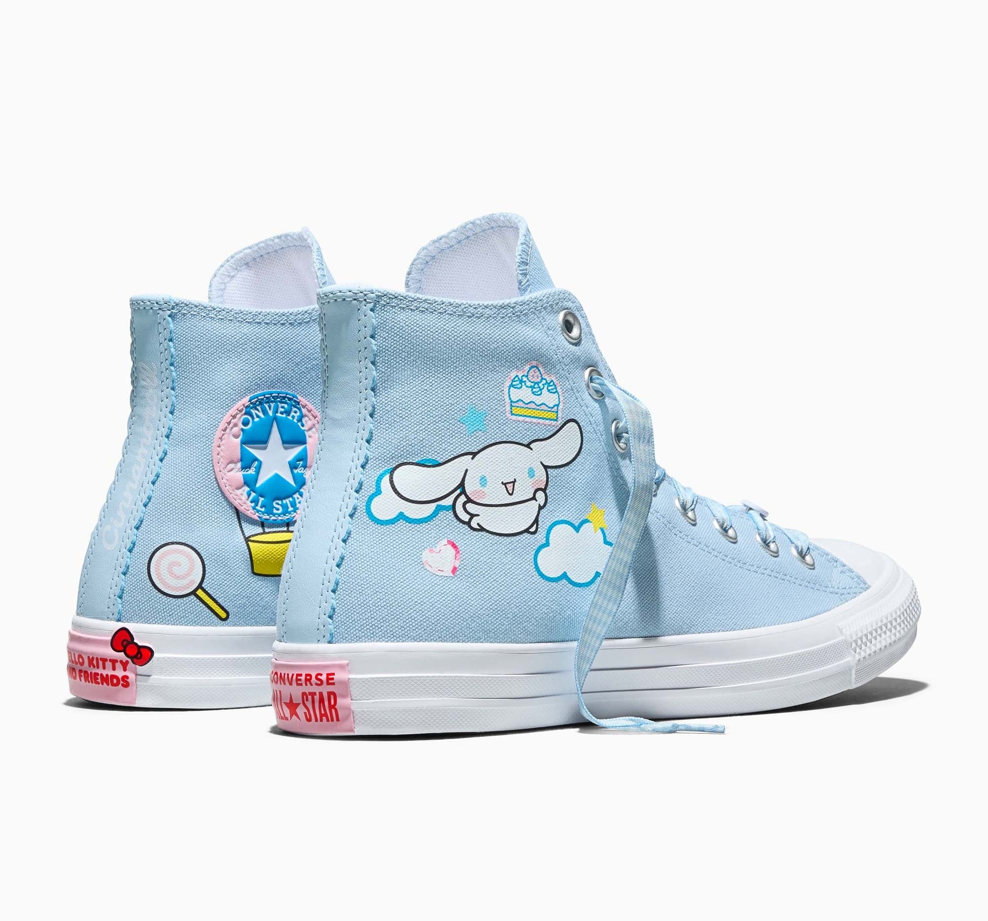 Converse x Cinnamoroll Chuck Taylor All Star Hi-Top Sneaker (Adult - Light Blue)
