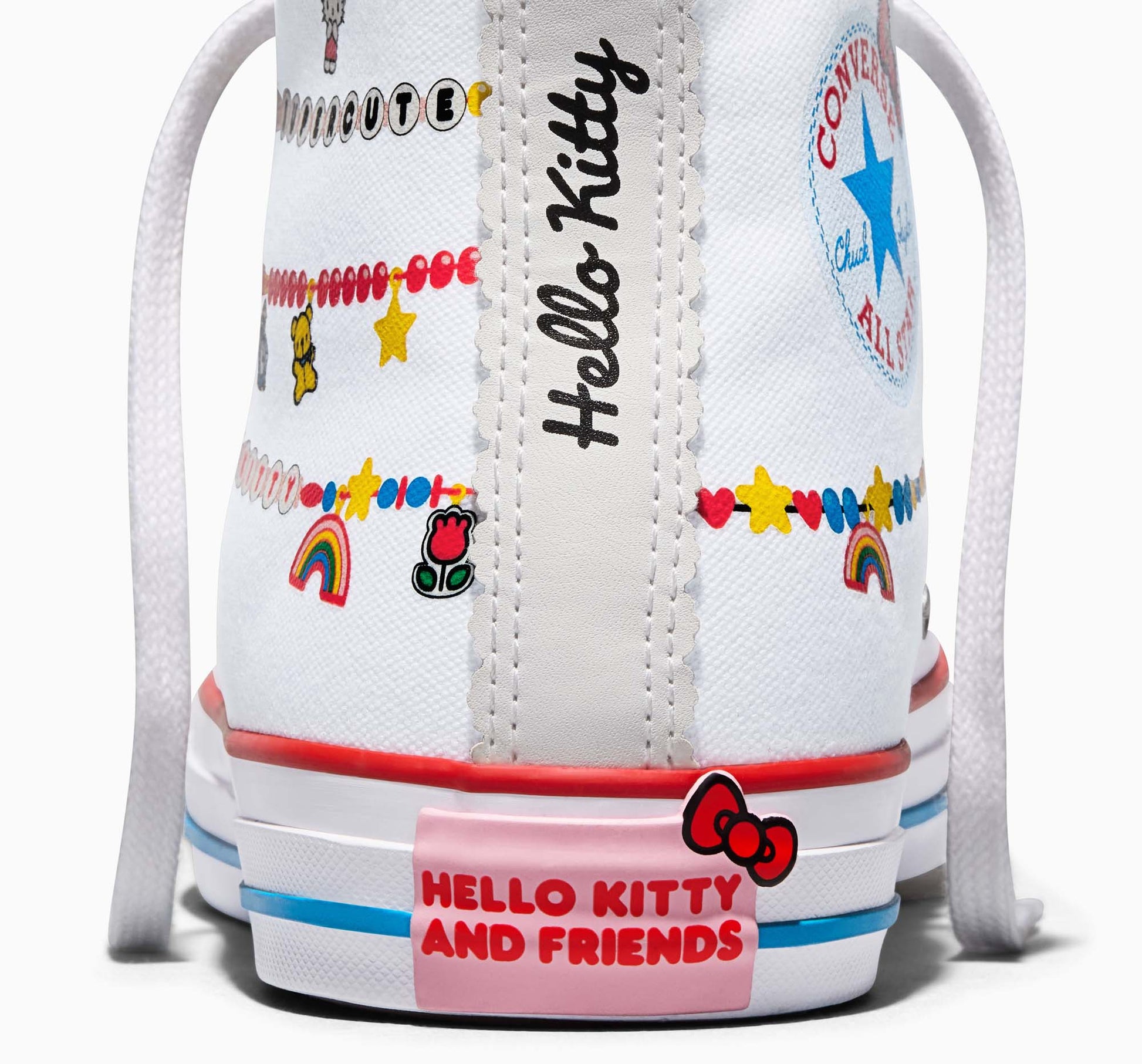 Converse x Hello Kitty Chuck Taylor All Star Charmed Hi-Top Sneaker (Adult - White)